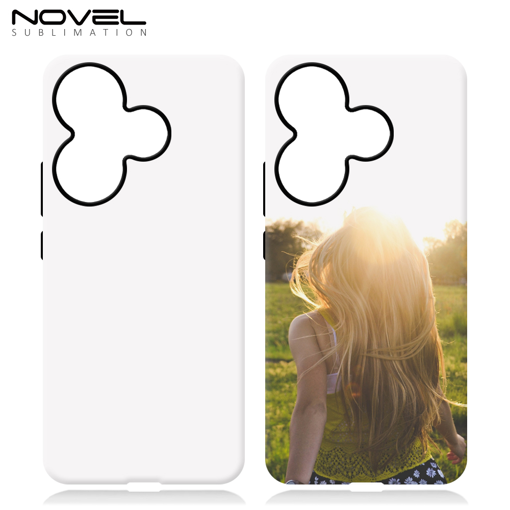 New Arrival 3D 2in1 Film case Sublimation cover customized DIY Cell Phone case for Redmi Turbo 3