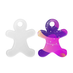 Sublimation 40oz Car Cup Lip Decorative Sheet  Acrylic Cup Top Decoration 19 Shapes Available