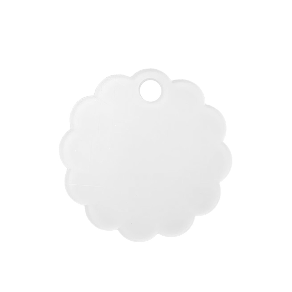 Sublimation 40oz Car Cup Lip Decorative Sheet  Acrylic Cup Top Decoration 19 Shapes Available