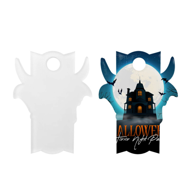 Sublimation 40oz Car Cup Lip Decorative Sheet  Acrylic Cup Top Decoration 19 Shapes Available