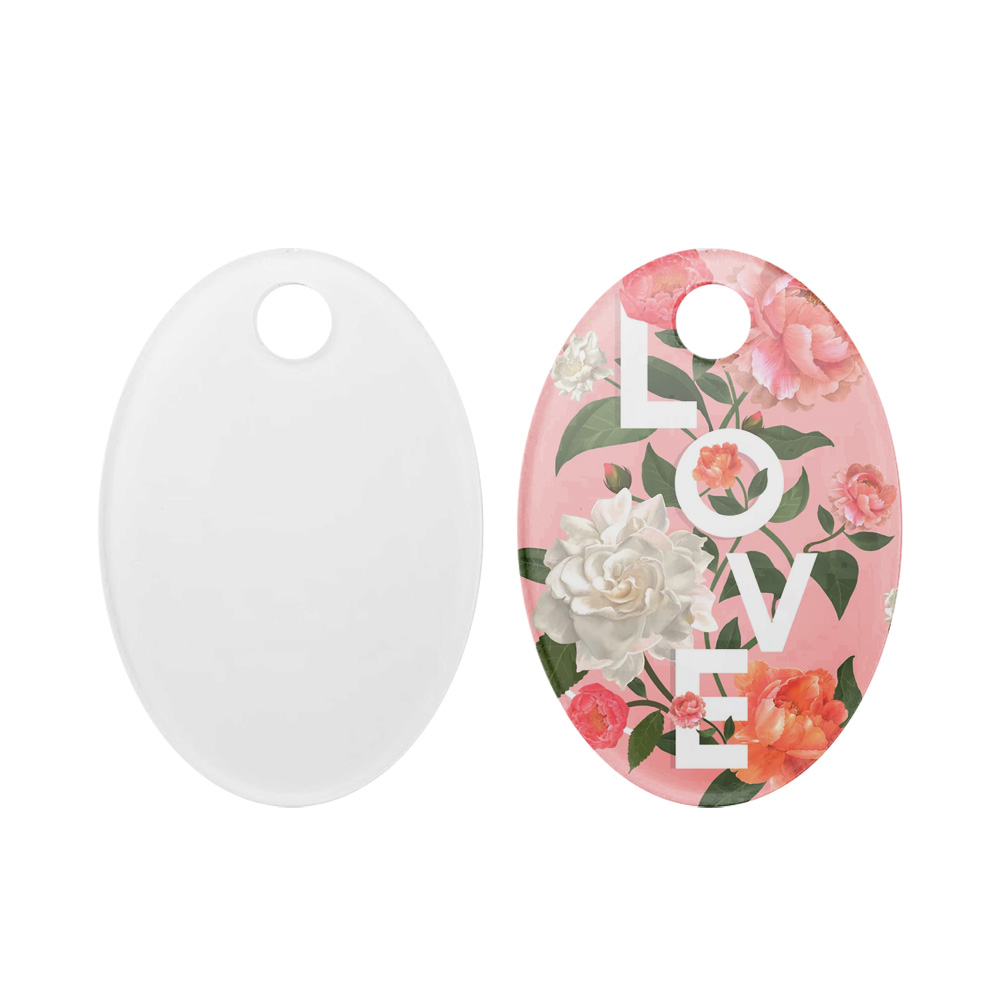 Sublimation 40oz Car Cup Lip Decorative Sheet  Acrylic Cup Top Decoration 19 Shapes Available