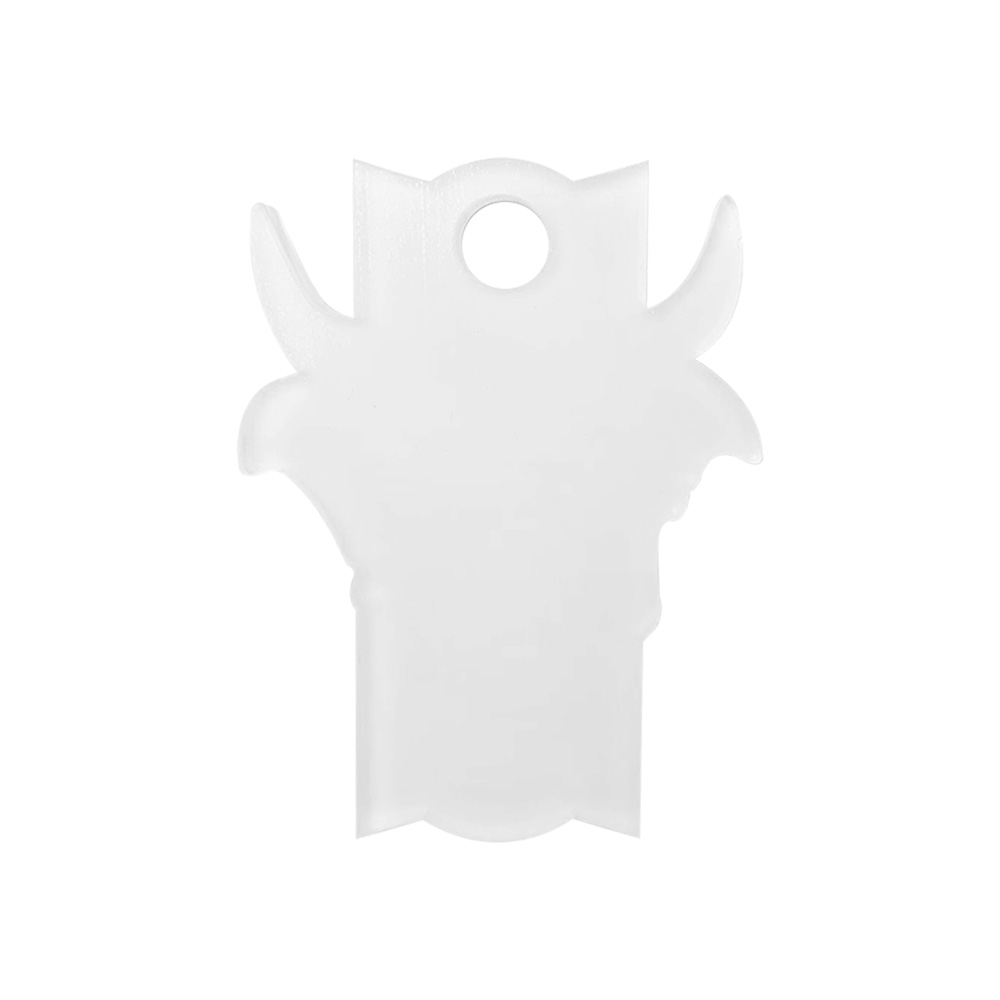 Sublimation 40oz Car Cup Lip Decorative Sheet  Acrylic Cup Top Decoration 19 Shapes Available