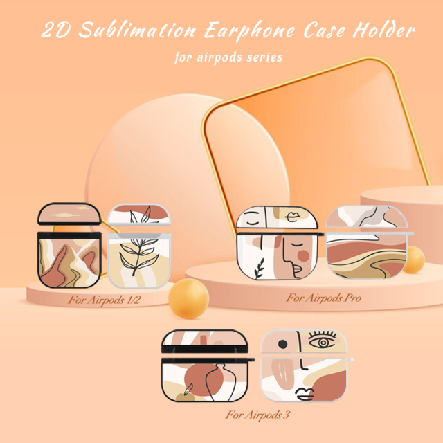 Sublimation Blank Case for Airpods Pro DIY Earphone Holder