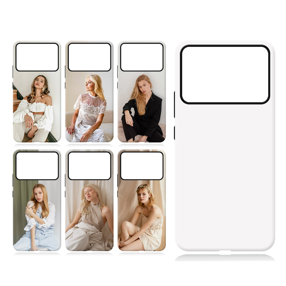 New Arrival 3D 2in1 Film Case Sublimation Cover Customized DIY Cell Phone Case for Redmi K30,K40,K50,K60,K70/K70 Pro,Redmi K70E