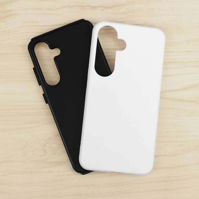 New Arrival 3D 2in1 Film case Sublimation cover customized DIY Cell Phone case for Samsung S24,S24 Plus.S24 Ulrta