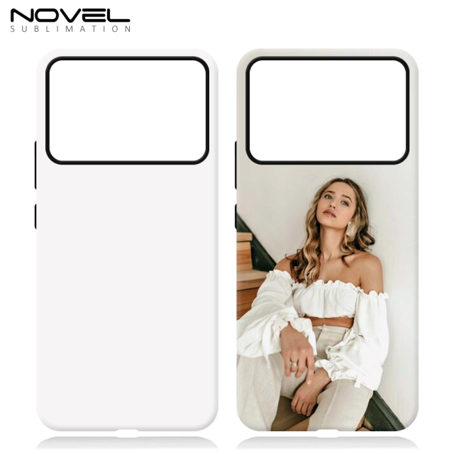 New Arrival 3D 2in1 Film case Sublimation cover customized DIY Cell Phone case for Redmi K70/K70 Pro,Redmi K70E