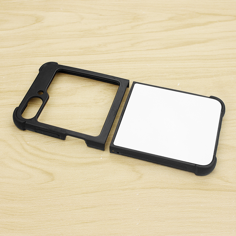 For Samsung Galaxy Z Flip Series,Z Flip 7 Sublimation Blank 2D TPU Phone Case Four Corner Anti-Drop DIY Phone Shell With Aluminum Insert