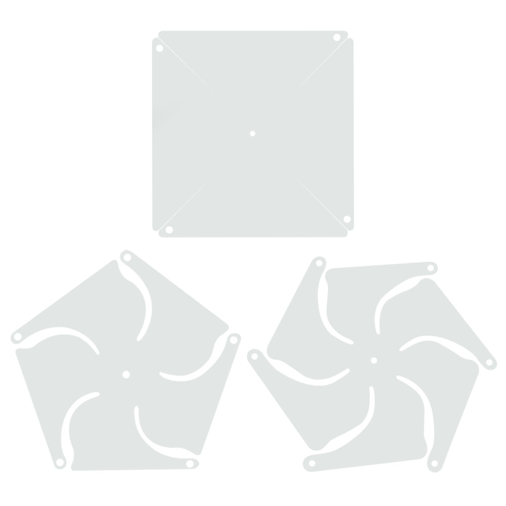 New Arrival Sublimation PET Windmill Heat Transfer DIY Pinwheels Double Sided Blank Pinwheels for Garden Patio Lawn Picnic Party Decoration