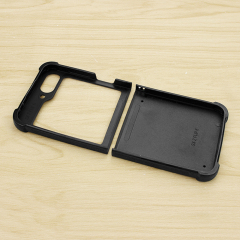 For Samsung Galaxy Z Flip 6 Sublimation Blank 2D TPU Phone Case Four Corner Anti-Drop DIY Phone Shell With Aluminum Insert