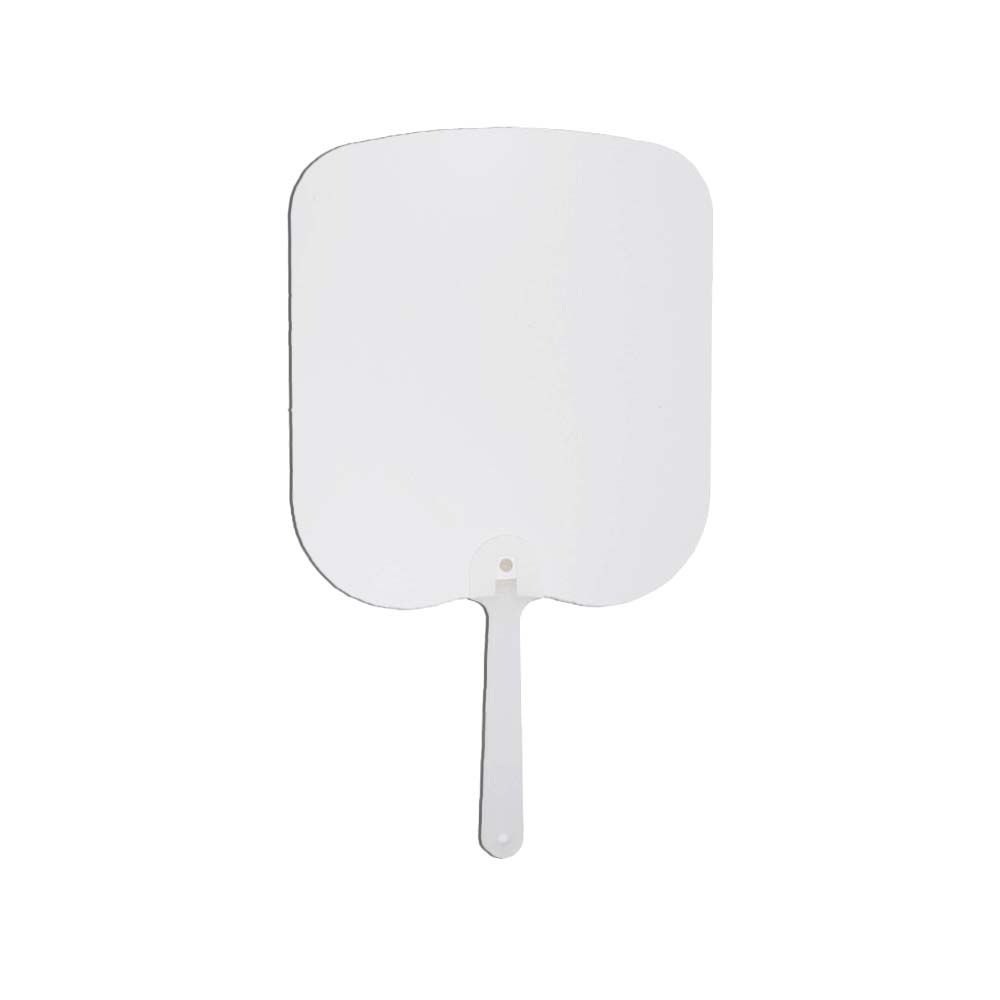 New Arrival Sublimation PET Hand Fans Double-Sided Blank Handheld Fans DIY Craft Fan for Home Wedding Decoration