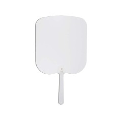 New Arrival Sublimation PET Hand Fans Double-Sided Blank Handheld Fans DIY Craft Fan for Home Wedding Decoration