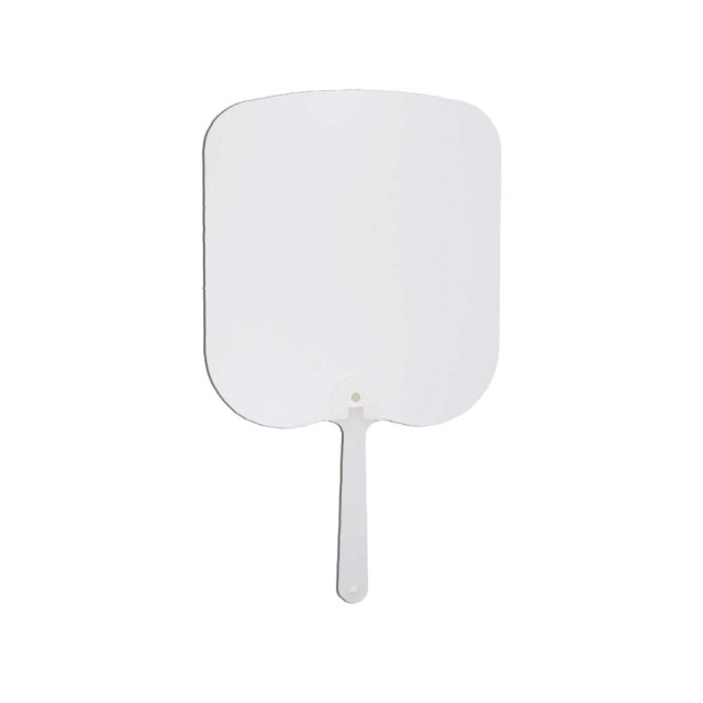 New Arrival Sublimation PET Hand Fans Double-Sided Blank Handheld Fans DIY Craft Fan for Home Wedding Decoration
