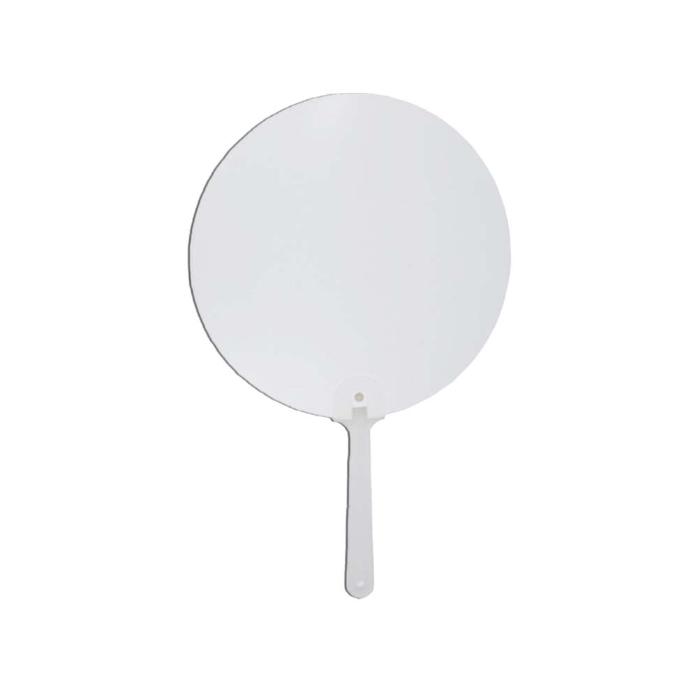 New Arrival Sublimation PET Hand Fans Double-Sided Blank Handheld Fans DIY Craft Fan for Home Wedding Decoration
