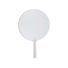 New Arrival Sublimation PET Hand Fans Double-Sided Blank Handheld Fans DIY Craft Fan for Home Wedding Decoration