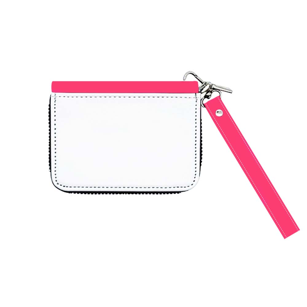 Sublimation PU Leather Wallet Heat Transfer Coin Wallet Single Side Printable Coin Credit Card Holder Diy Craft