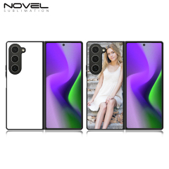 New Arrival Sublimation Blank 2D TPU Phone Case for Samsung  Z Fold 6 DIY Shell With Aluminum Insert