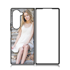 New Arrival Sublimation Blank 2D TPU Phone Case for Samsung  Z Fold 6 DIY Shell With Aluminum Insert