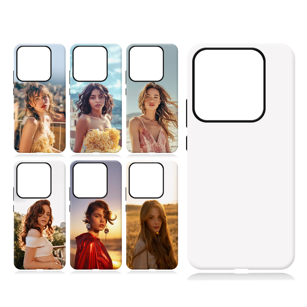 New Arrival 3D 2in1 Film Case Sublimation Cover Customized DIY Cell Phone Case for Xiaomi 11,12,13,14,Xiaomi 14 Pro,Xiaomi 14 Ultra