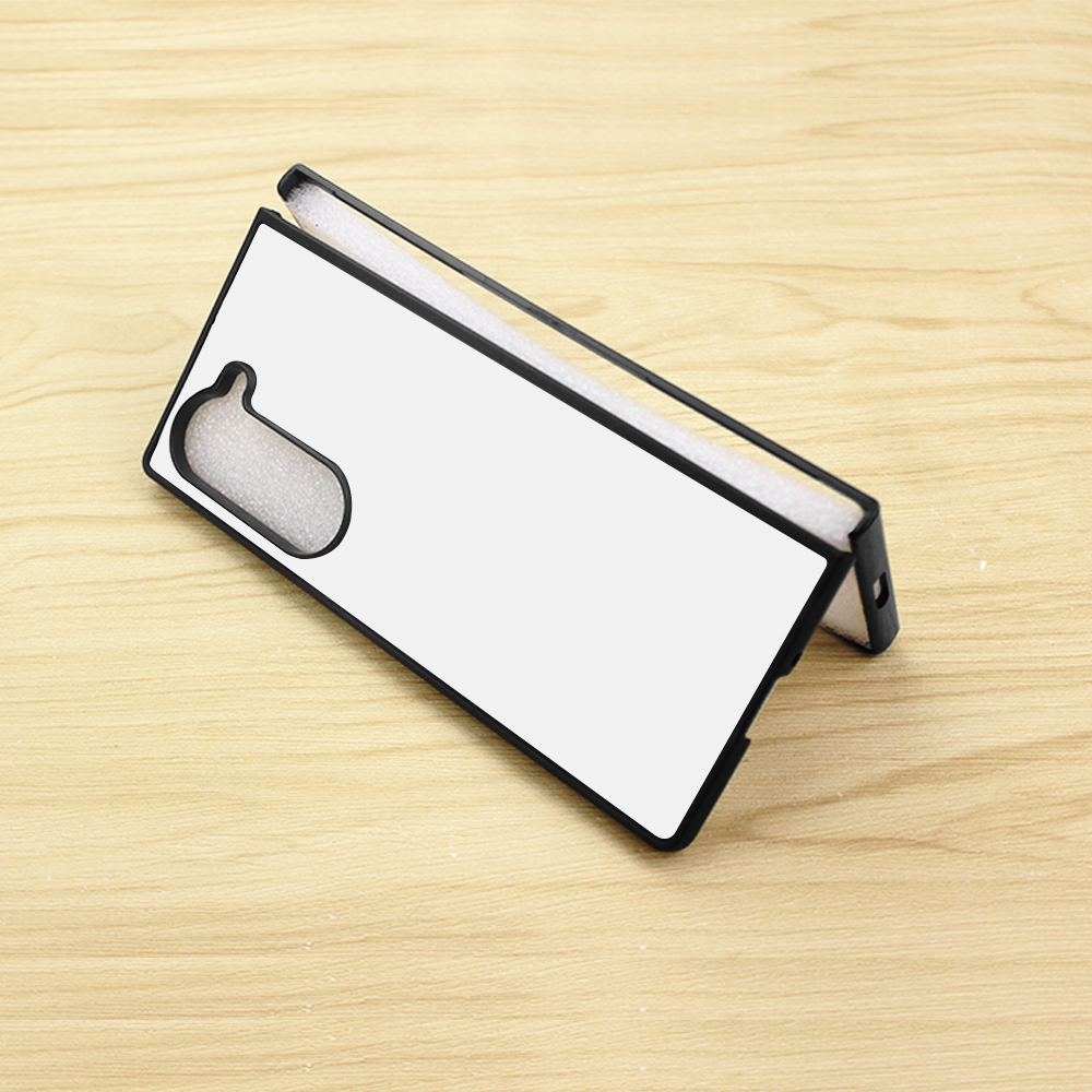 New Arrival Sublimation Blank 2D TPU Phone Case for Samsung  Z Fold 6 DIY Shell With Aluminum Insert