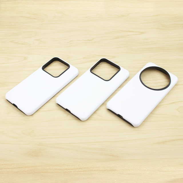 New Arrival 3D 2in1 Film Case Sublimation Cover Customized DIY Cell Phone Case for Xiaomi 14,Xiaomi 14 Pro,Xiaomi 14 Ultra