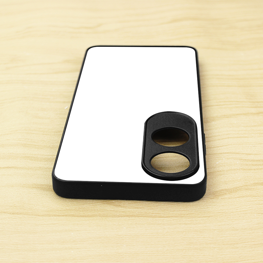 For Oppo A60 4G Sublimation 2D TPU Case With Aluminum Insert DIY Phone Shell