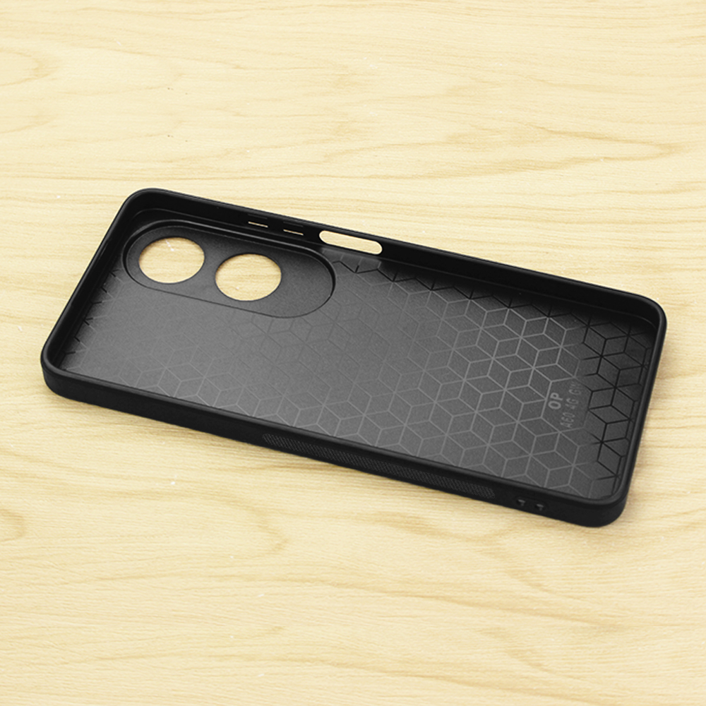 For Oppo A60 4G Sublimation 2D TPU Case With Aluminum Insert DIY Phone Shell