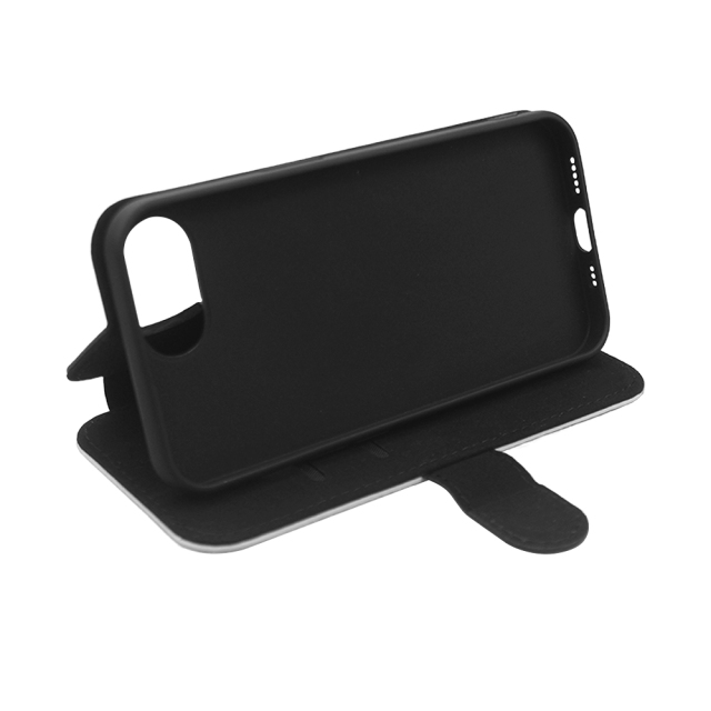 Sublimation Blank PU Leather Flip Phone Case for iPhone SE4 TPU Inside Wallet with Card Holder and Stand