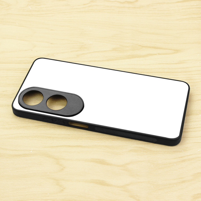 For Oppo A60 4G Sublimation 2D TPU Case With Aluminum Insert DIY Phone Shell