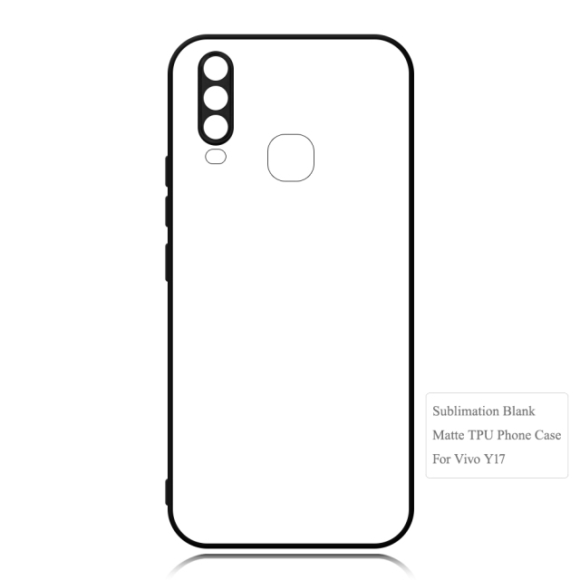 New Arrival Sublimation Blank 2D TPU Phone Case With Metal Insert For Vivo Y Series Y17S 4G/Y02s 4G/Y75 5G Y20 Y21 /Y21S/ Y16/Y32/Y33T/Y33S/Y50/Y70S/Y51S/IQOO U1/ Y77