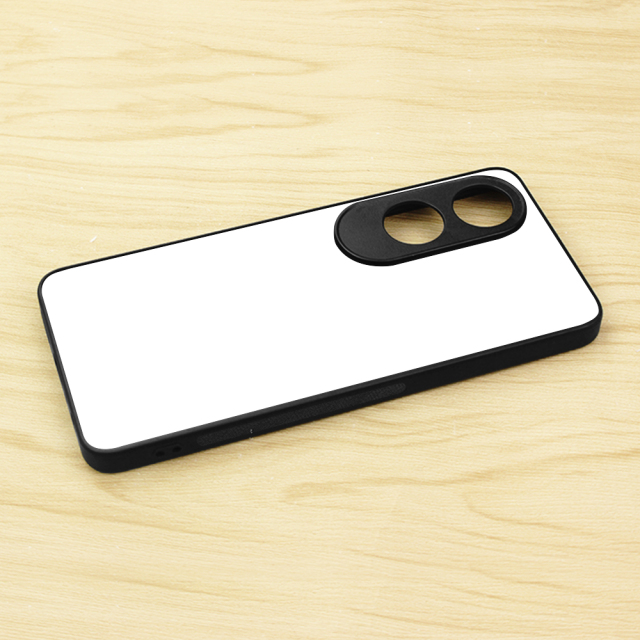 For Oppo A60 4G Sublimation 2D TPU Case With Aluminum Insert DIY Phone Shell