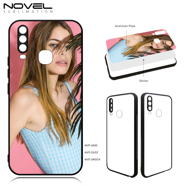 New Arrival Sublimation Blank 2D TPU Phone Case With Metal Insert For Vivo Y Series Y17 /Y02s 4G/Y75 5G Y20 Y21 /Y21S/ Y16/Y32/Y33T/Y33S/Y50/Y70S/Y51S/IQOO U1/ Y77