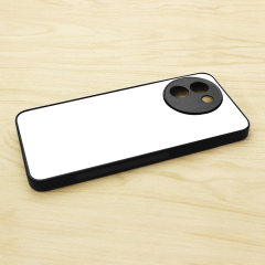 For Vivo V30E 5G,Vivo Y18 4G,Y38 5G,Y200I 5G DIY Logo Sublimation Blank 2D TPU Phone Case With Aluminum Insert