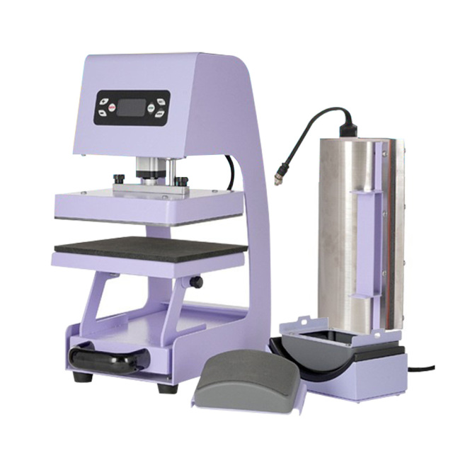 11in1 Electric Auto Heart Press Machine Multifunctional Heat Press Transfer Machine for T-Shirt, Hat, Mug, Pen CH2318