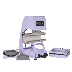 11in1 Electric Auto Heart Press Machine Multifunctional Heat Press Transfer Machine for T-Shirt, Hat, Mug, Pen CH2318