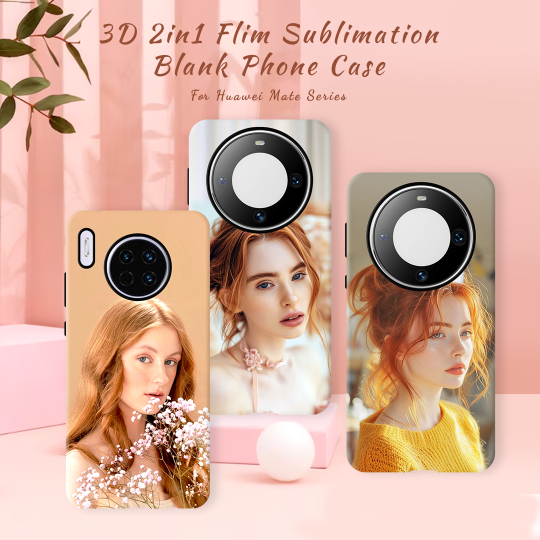 Special Offer 3D 2in1 Film case Sublimation cover customized DIY Cell Phone case for Huawei Mate 40,Mate 50,Mate 60 Series