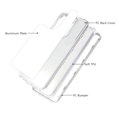 New arrival Sublimation 2D 3in1 Transparent Phone Case For Redmi Note 13 4G,Xiaomi 14 5G Xiaomi Series