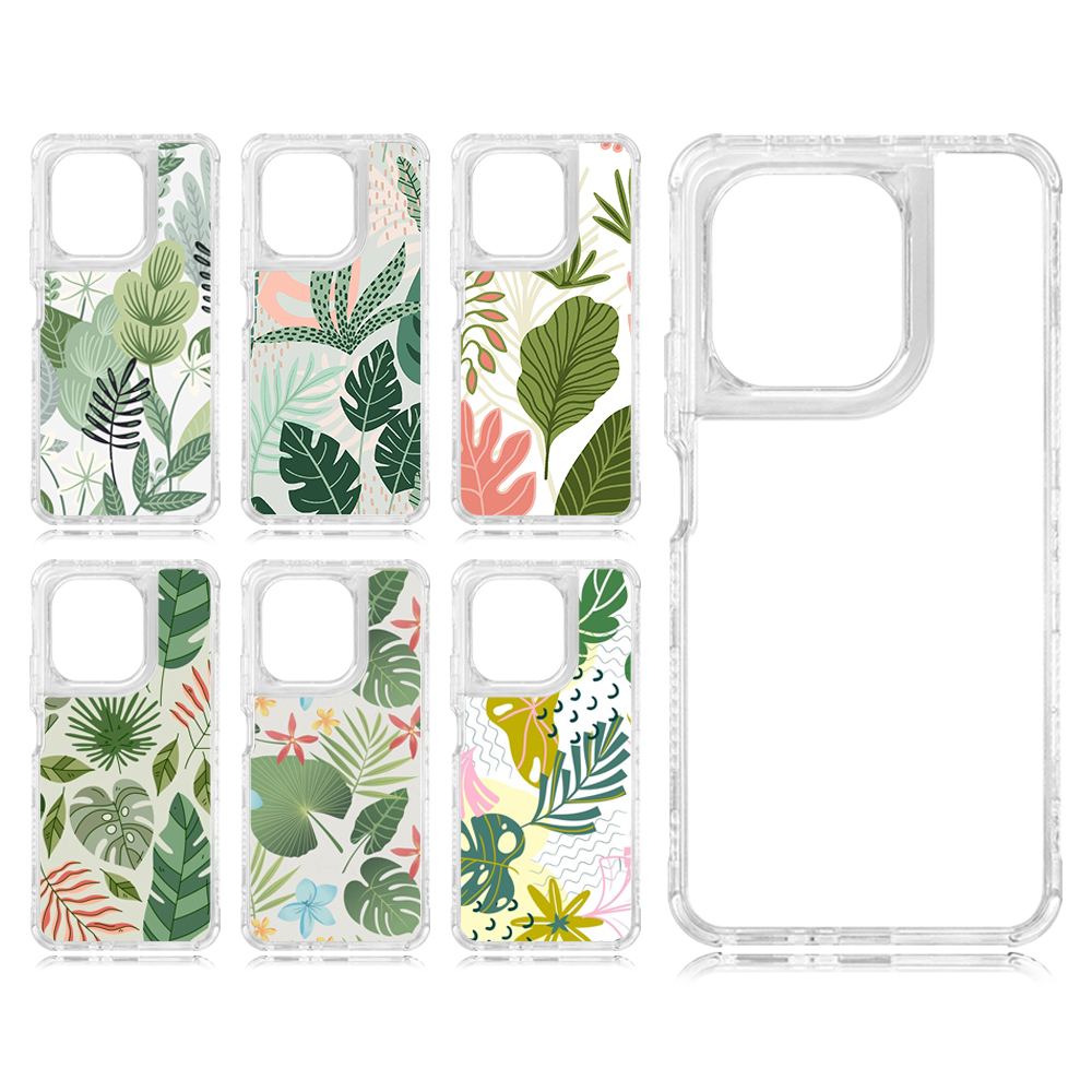 New arrival Sublimation 2D 3in1 Transparent Phone Case for Redmi 15A, Xiaomi 17 Ultra, Xiaomi Poco X8 Pro Series