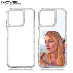 New arrival Sublimation 2D 3in1 Transparent Phone Case For ZTE AXON 50,ZTE BLADE A53,ZTE V41 Smart Series