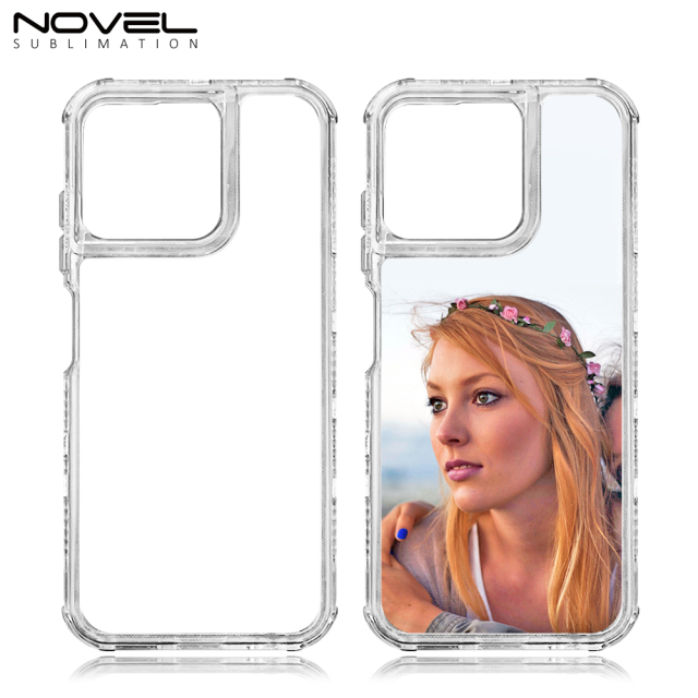 New arrival Sublimation 2D 3in1 Transparent Phone Case For ZTE AXON 50,ZTE BLADE A53,ZTE V41 Smart Series