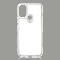 New arrival Sublimation 2D 3in1 Transparent Phone Case For Moto E30/E40,G34 Series