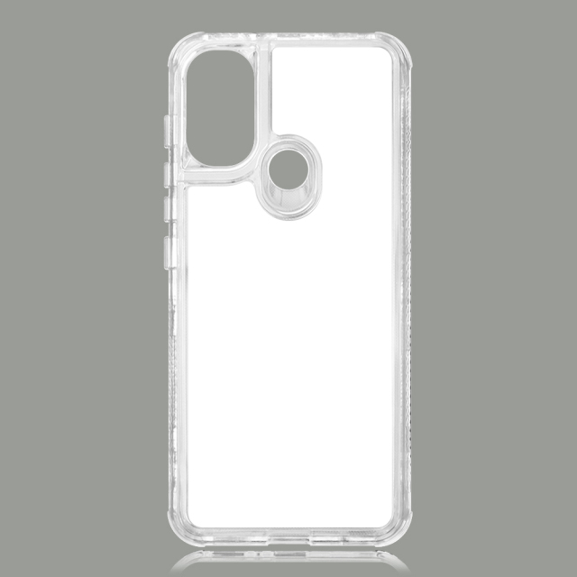 New arrival Sublimation 2D 3in1 Transparent Phone Case For Moto E30/E40,G34 Series