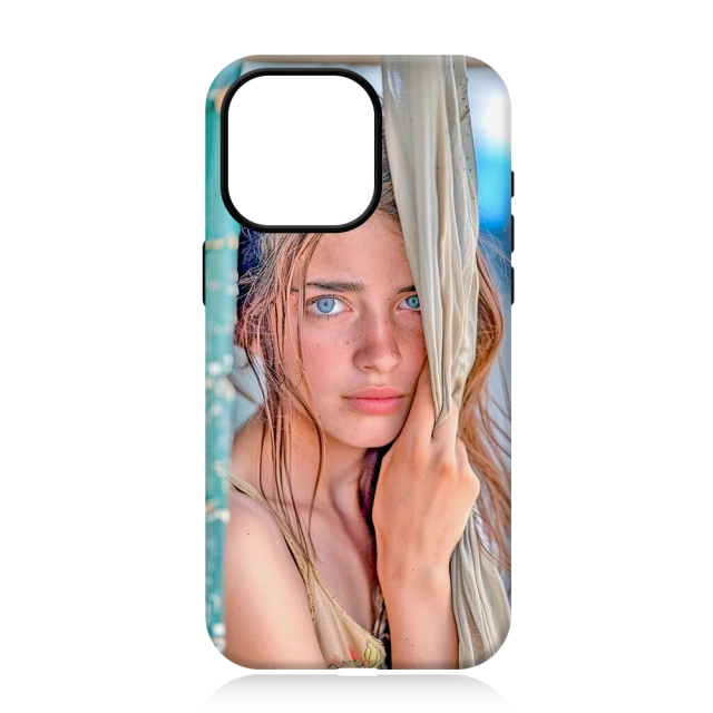 New Arrival Sublimation 3D 2in1 Film Phone Case for Magnetic Wireless Charging Cover Customized DIY Cell Phone Case for iPhone Series