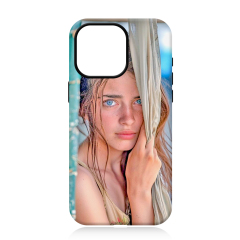 New Arrival Sublimation 3D 2in1 Film Phone Case for Magnetic Wireless Charging Cover Customized DIY Cell Phone Case for iPhone Series