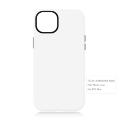 New Arrival Sublimation 3D 2in1 Film Phone Case for Magnetic Wireless Charging Cover Customized DIY Cell Phone Case for iPhone Series