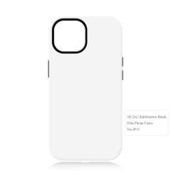 New Arrival Sublimation 3D 2in1 Film Phone Case for Magnetic Wireless Charging Cover Customized DIY Cell Phone Case for iPhone Series