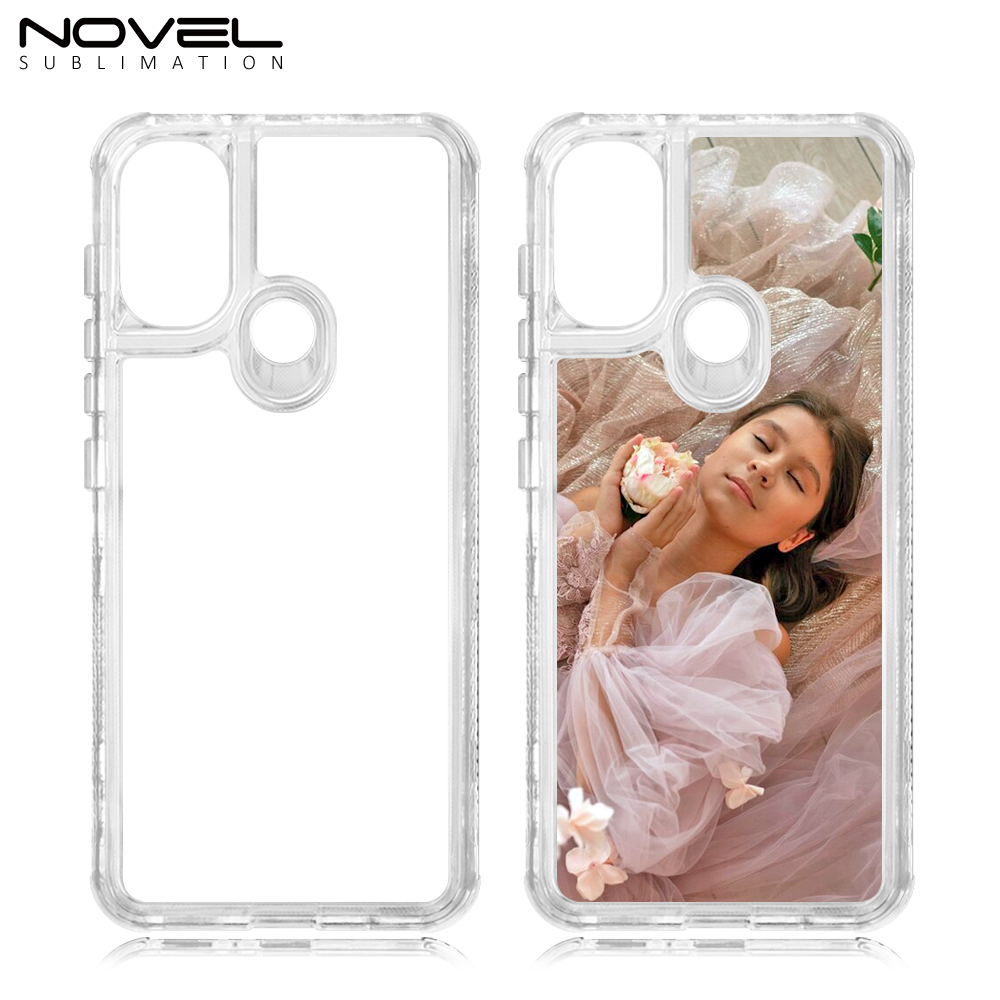 New arrival Sublimation 2D 3in1 Transparent Phone Case For Moto G57 Power/G67 Power/G100S/G57 5G