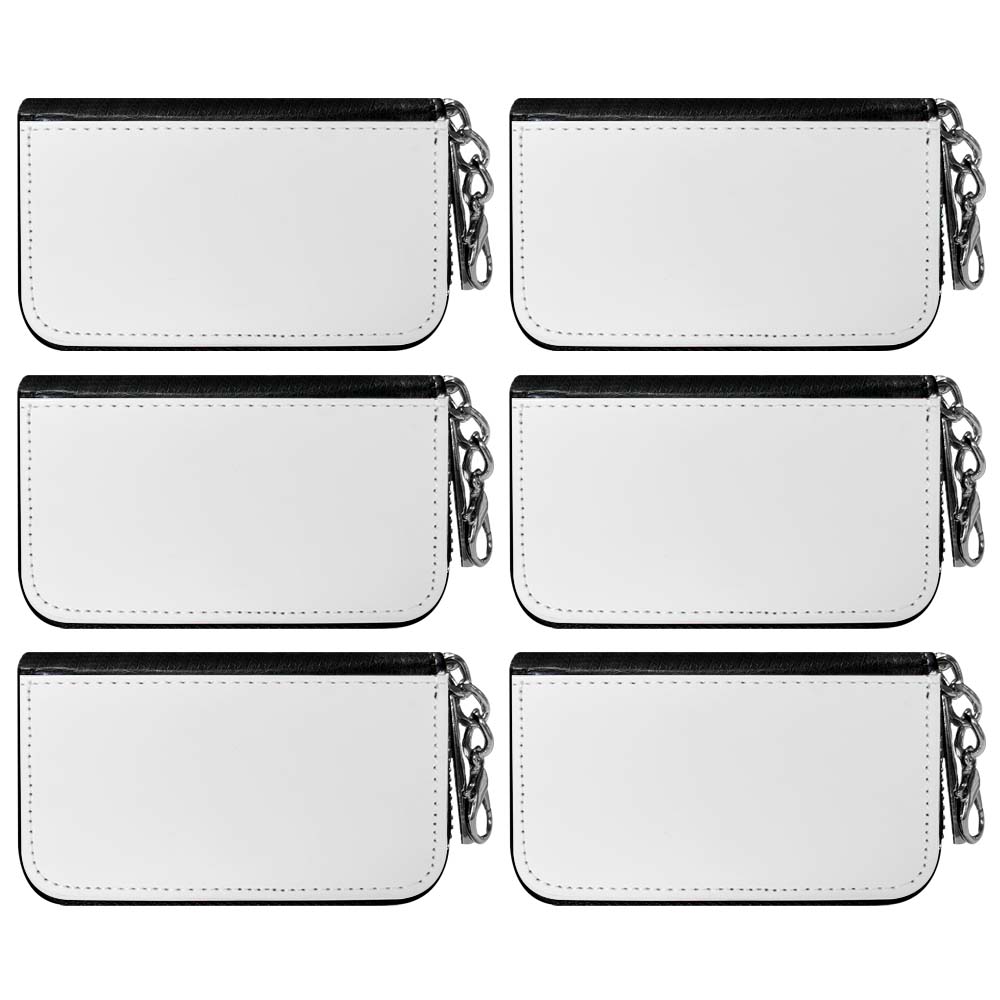 Sublimation PU Leather Car Key Case Key Holder Creative Customization PU Leather Case