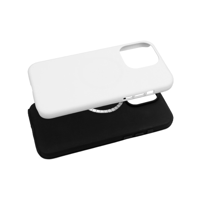 New Arrival Sublimation 3D 2in1 Film Phone Case for Magnetic Wireless Charging Cover Customized DIY Cell Phone Case for iPhone Series
