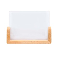 New Arrival Sublimation Acrylic Photo Frame Home Custom Decoration Blank Pendant Sublimation Photo Frames with Wooden Base