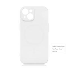 New Arrival 3D Film Sublimation Fine Hole Magnetic Phone Case For iPhone 15,14,13 Series for Magnetic Wireless Charging
